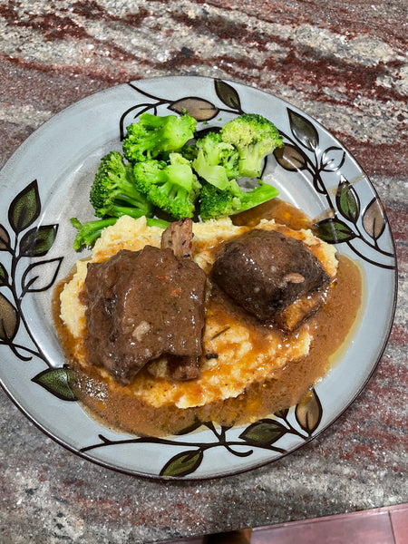 Red Wine Braised Short Ribs