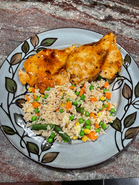 20 Minute Teriyaki Chicken with Teriyaki Fried Rice